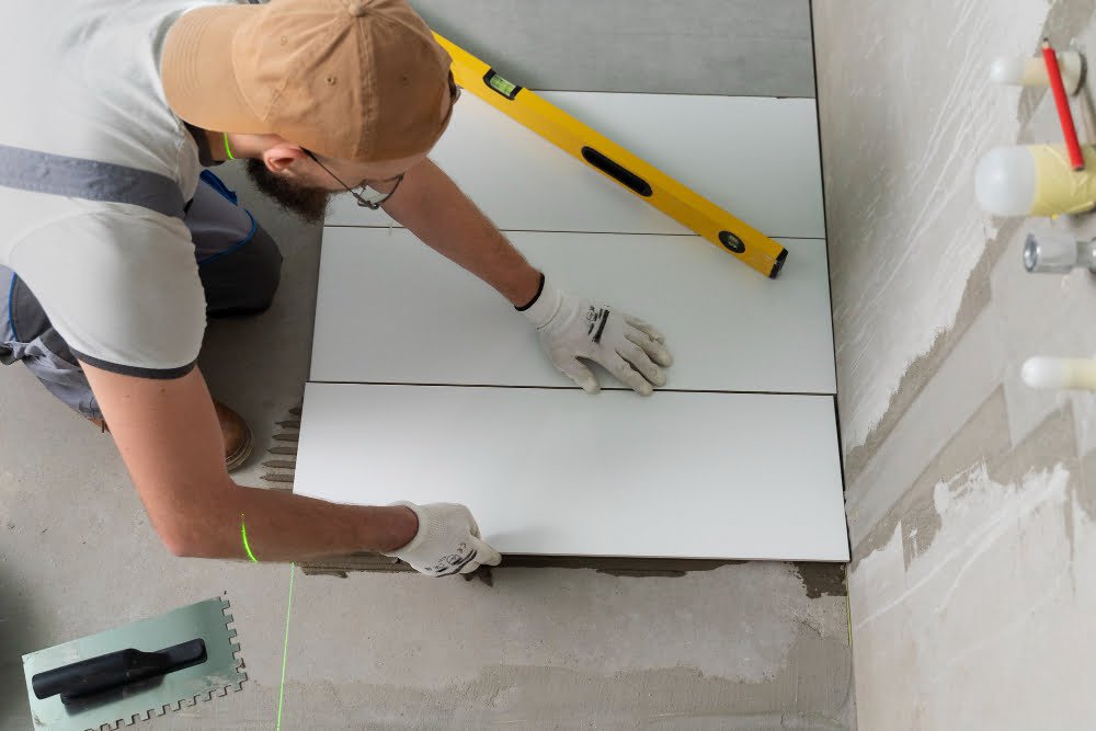 fixing a tile